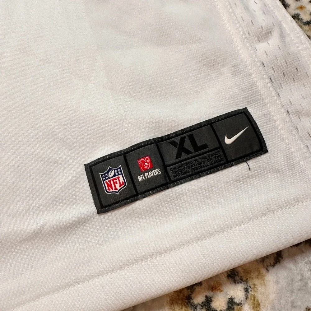 Nike NFL‎ New York Jets Ahmad Sauce Gardner Game White Jersey Youth XLarge NWT